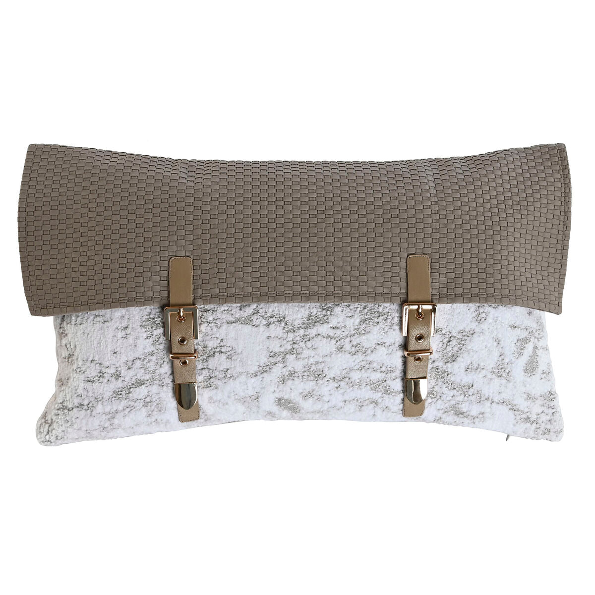 Kudde Home ESPRIT Vit Beige 50 x 10 x 30 cm finns hos Nordekko
