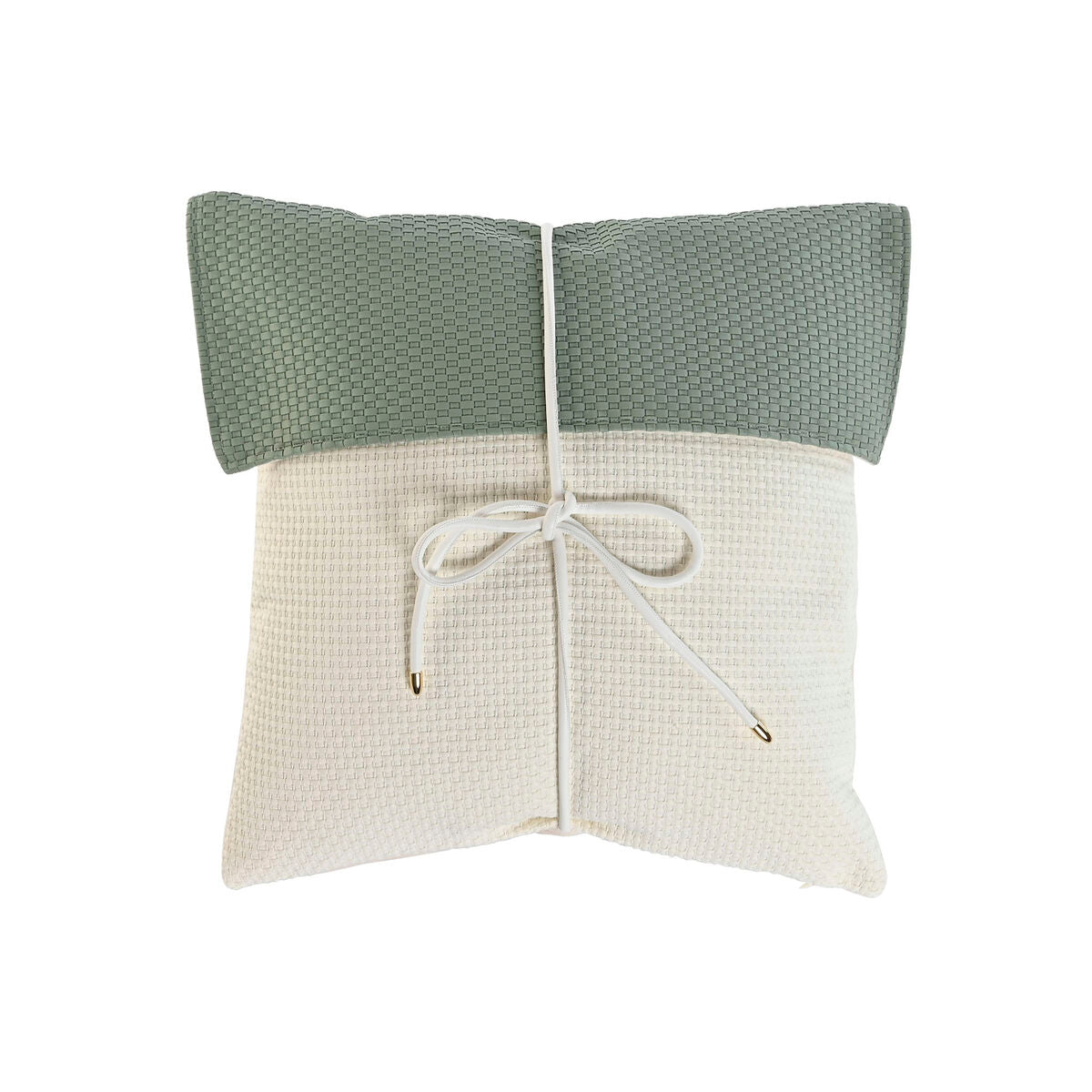 Kudde Home ESPRIT Vit Grön 45 x 10 x 45 cm finns hos Nordekko
