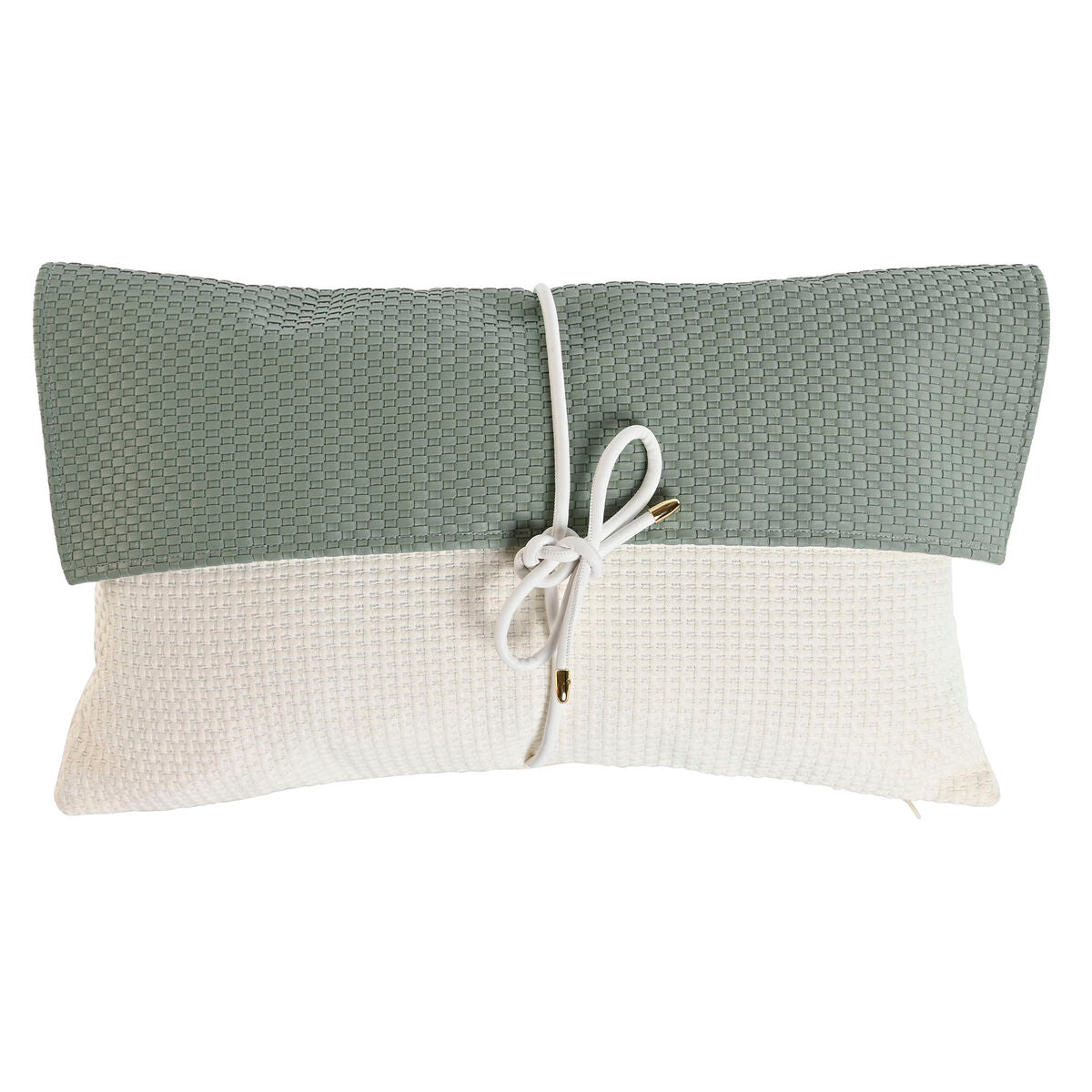 Kudde Home ESPRIT Vit Grön 50 x 10 x 30 cm finns hos Nordekko