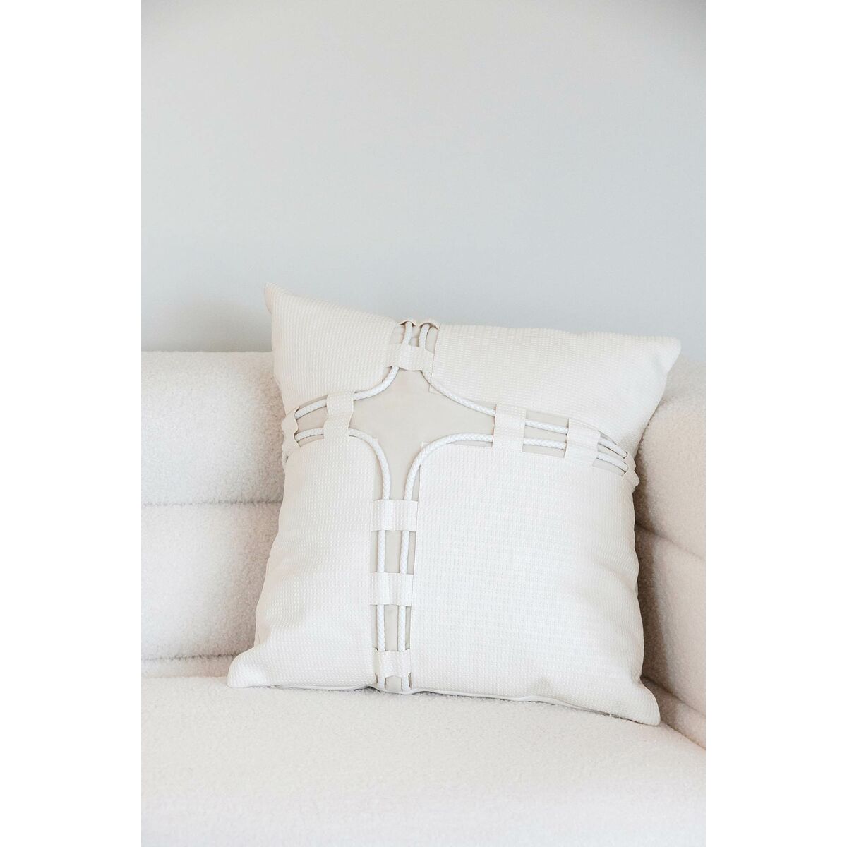 Kudde Home ESPRIT Vit 45 x 10 x 45 cm finns hos Nordekko