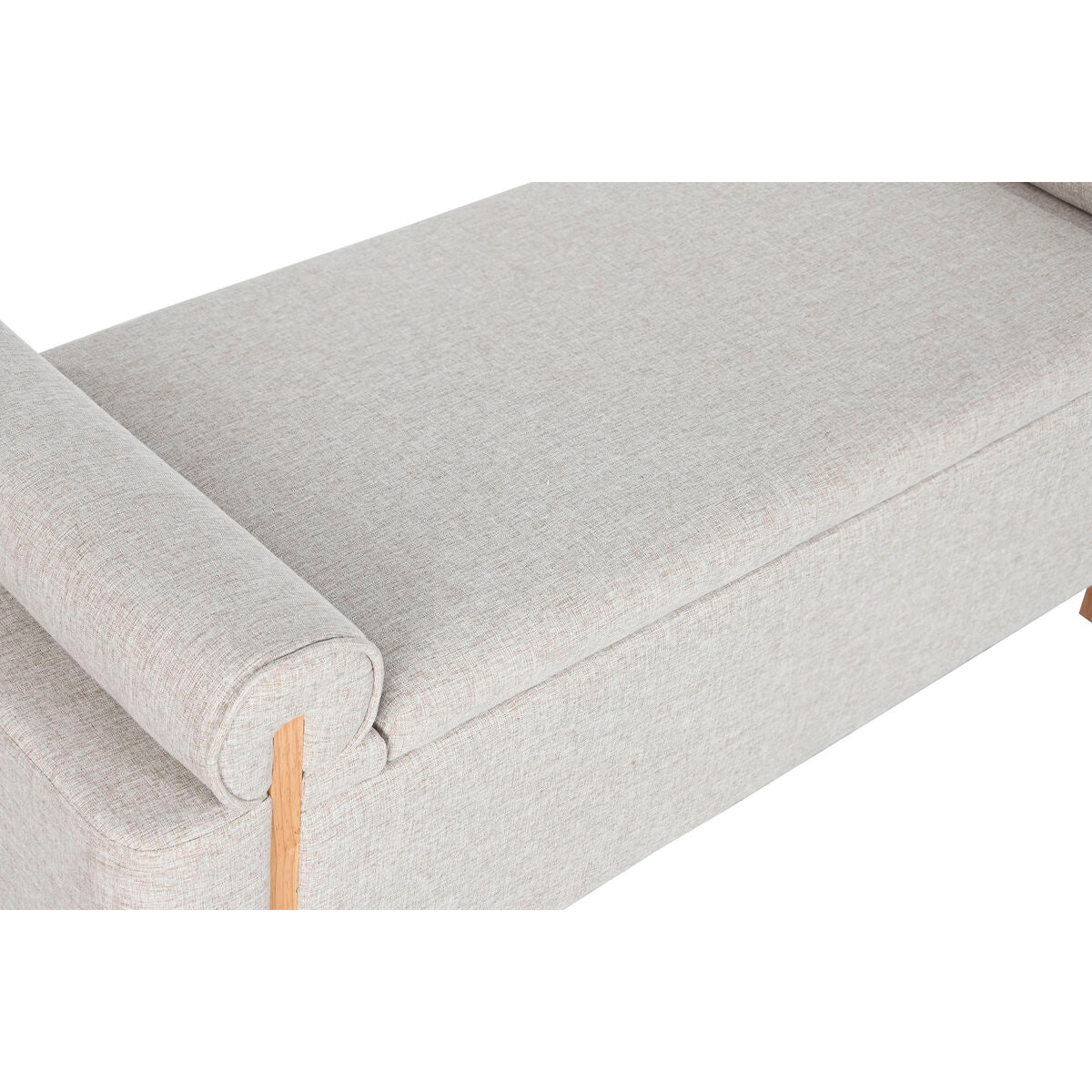 Sittpall Home ESPRIT Beige Gyllene Furu 120 x 45 x 50 cm finns hos Nordekko