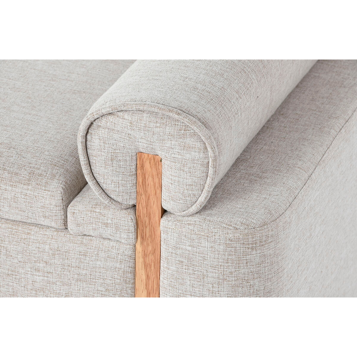 Sittpall Home ESPRIT Beige Gyllene Furu 120 x 45 x 50 cm finns hos Nordekko