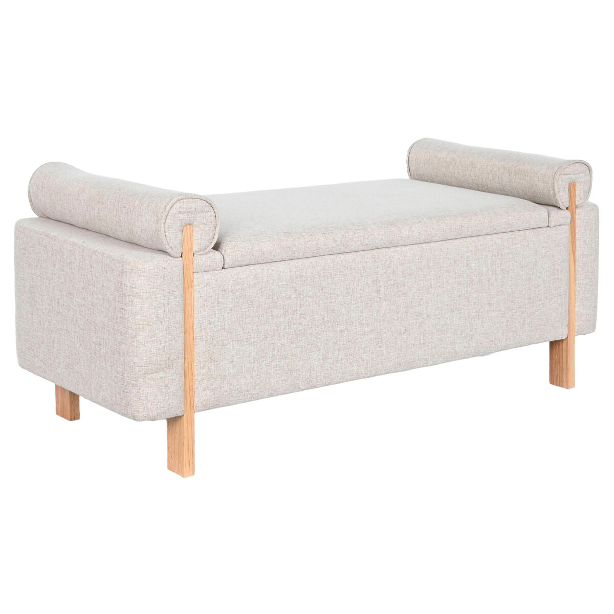 Sittpall Home ESPRIT Beige Gyllene Furu 120 x 45 x 50 cm finns hos Nordekko