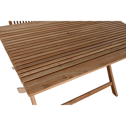 Bordsgrupp med 4 stolar Home ESPRIT 120 x 70 x 75 cm finns hos Nordekko