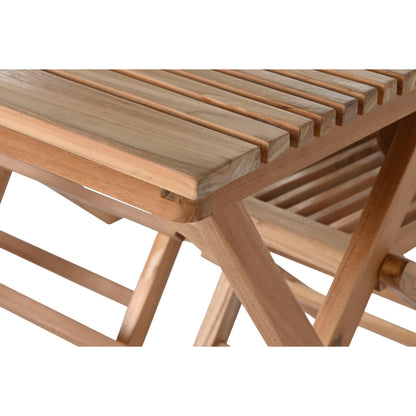 Bordsgrupp med 4 stolar Home ESPRIT 120 x 70 x 75 cm finns hos Nordekko