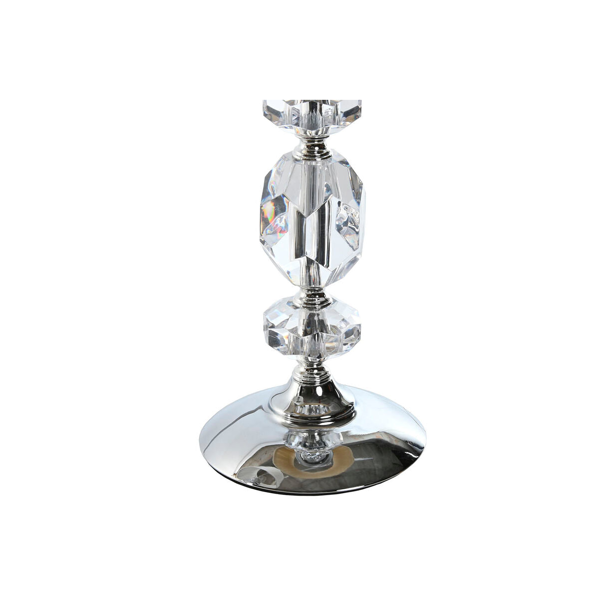 Bordslampa Home ESPRIT Vit Beige Metall 25 W 220 V 22 x 22 x 45 cm (2 antal) finns hos Nordekko