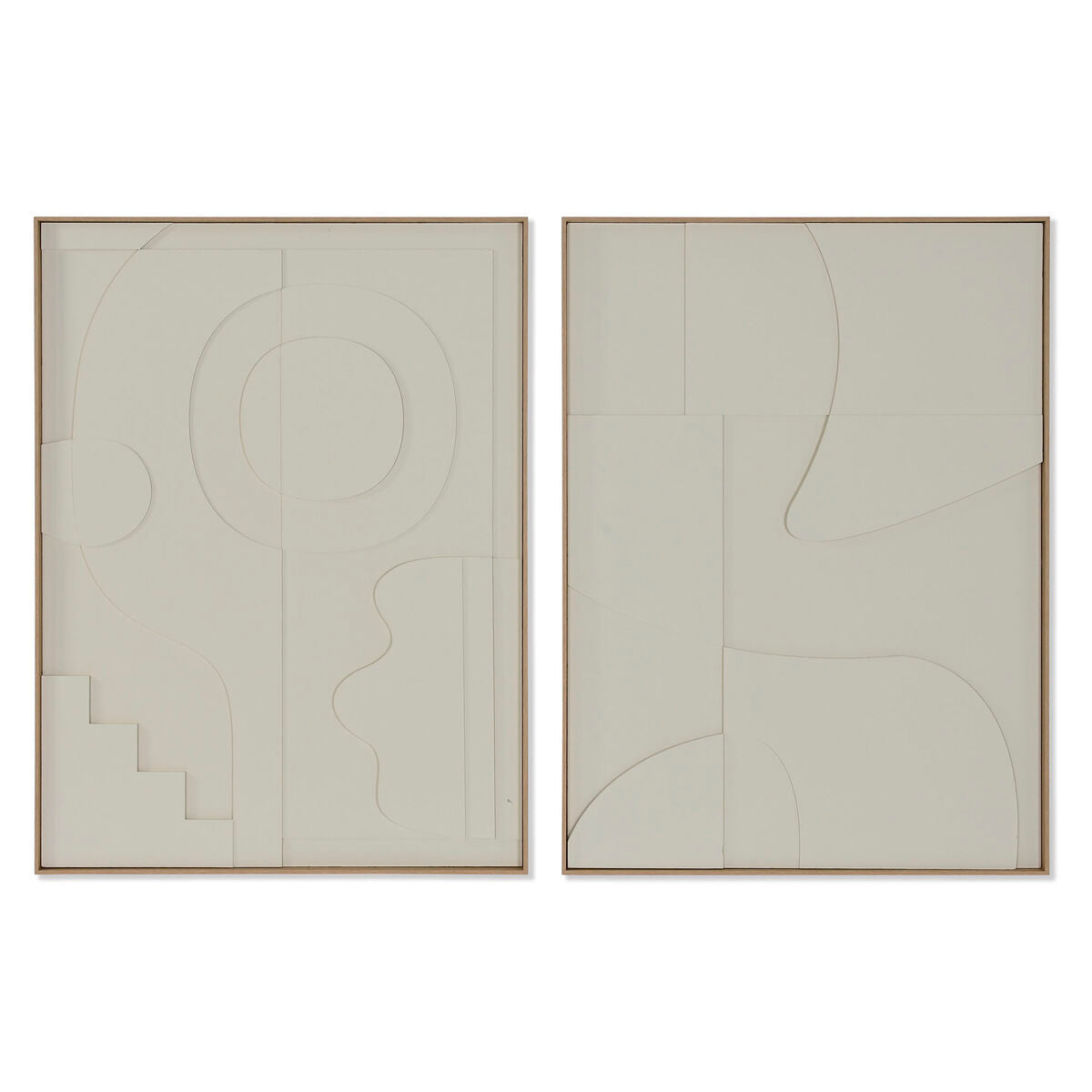 Tavla Home ESPRIT Papper polystyren 75 x 4 x 100 cm finns hos Nordekko