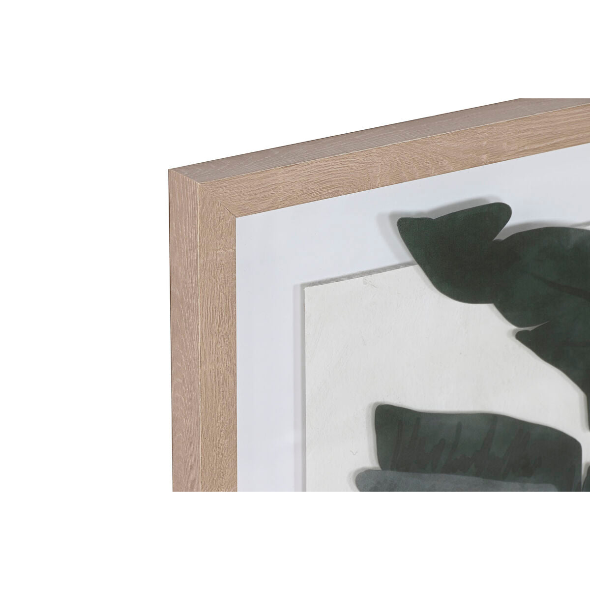 Tavla Home ESPRIT Löv av en växt Skandinavisk 52,8 x 2,5 x 62,8 cm (2 antal) finns hos Nordekko