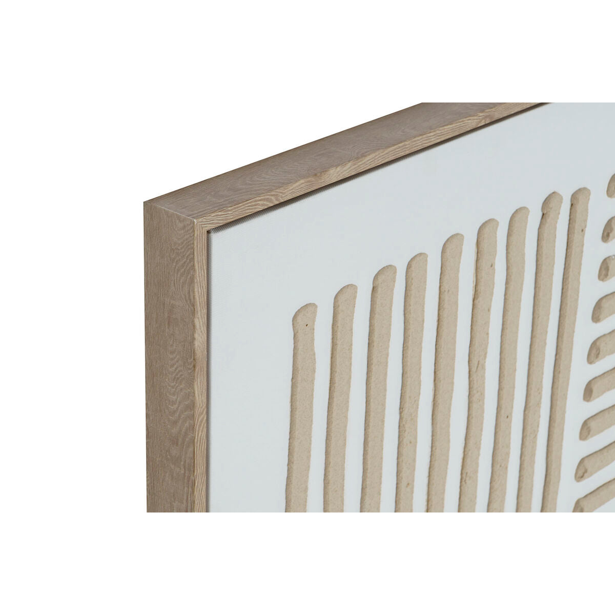 Tavla Home ESPRIT Vit Beige Skandinavisk 83 x 4,5 x 83 cm (2 antal) finns hos Nordekko