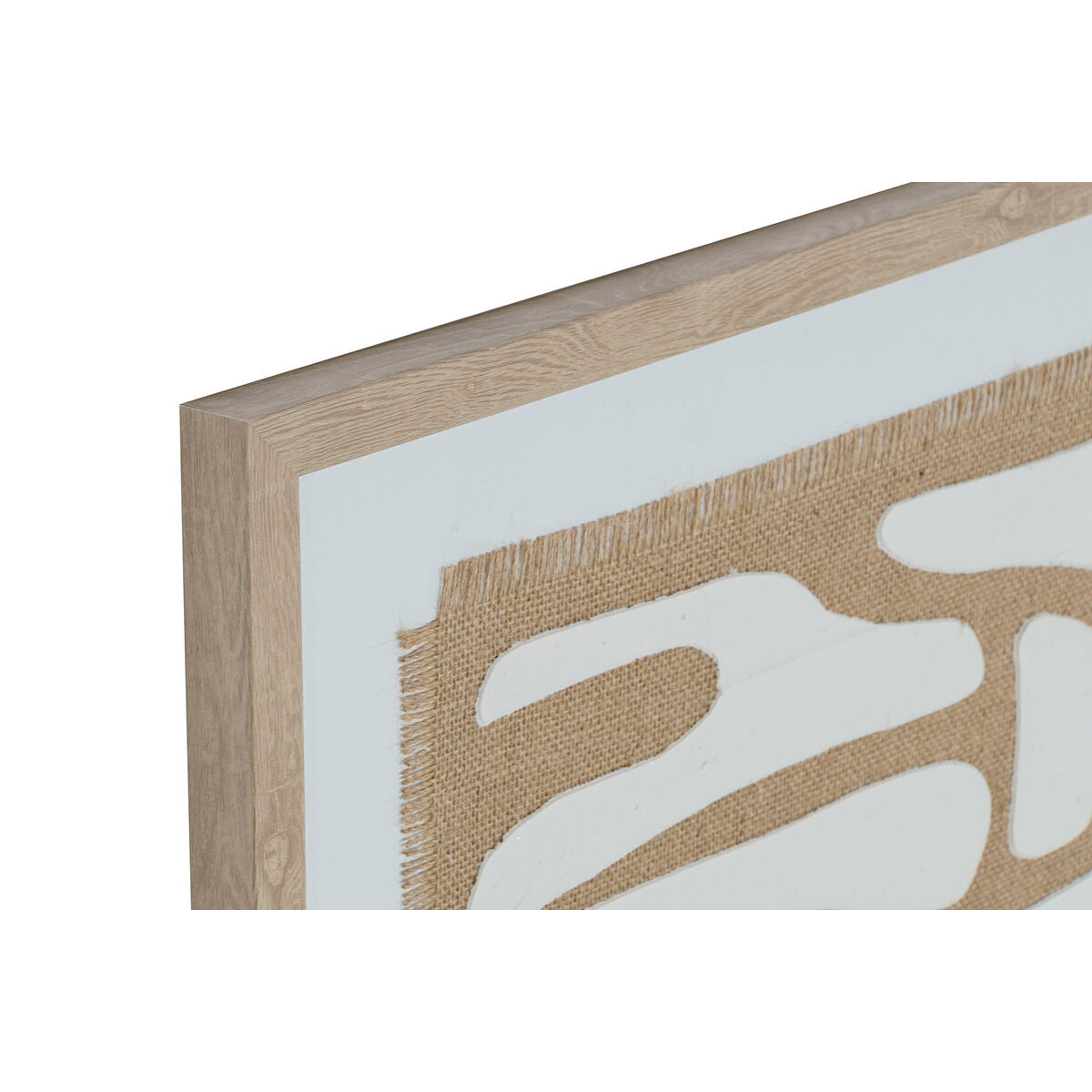 Tavla Home ESPRIT Vit Beige Abstrakt Skandinavisk 52,7 x 2,5 x 72,5 cm (2 antal) finns hos Nordekko