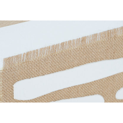 Tavla Home ESPRIT Vit Beige Abstrakt Skandinavisk 52,7 x 2,5 x 72,5 cm (2 antal) finns hos Nordekko