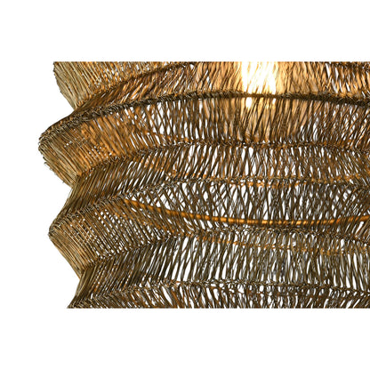 Taklampa Home ESPRIT Gyllene Metall Järn 50 W 36 x 36 x 68 cm finns hos Nordekko
