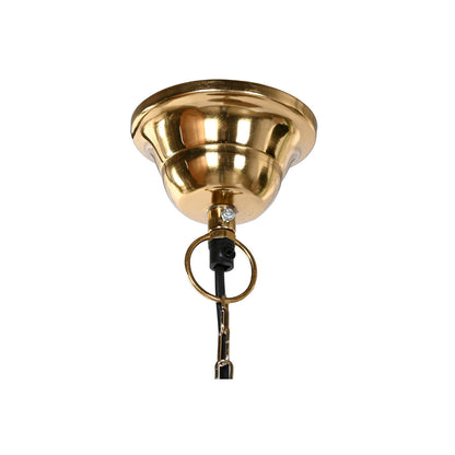 Taklampa Home ESPRIT Gyllene Metall Järn 50 W 36 x 36 x 68 cm finns hos Nordekko