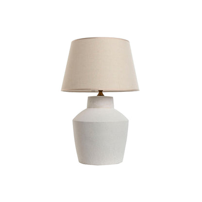Bordslampa Home ESPRIT Vit Porslin 50 W 220 V 40 x 40 x 62 cm finns hos Nordekko