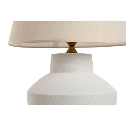 Bordslampa Home ESPRIT Vit Porslin 50 W 220 V 40 x 40 x 62 cm finns hos Nordekko