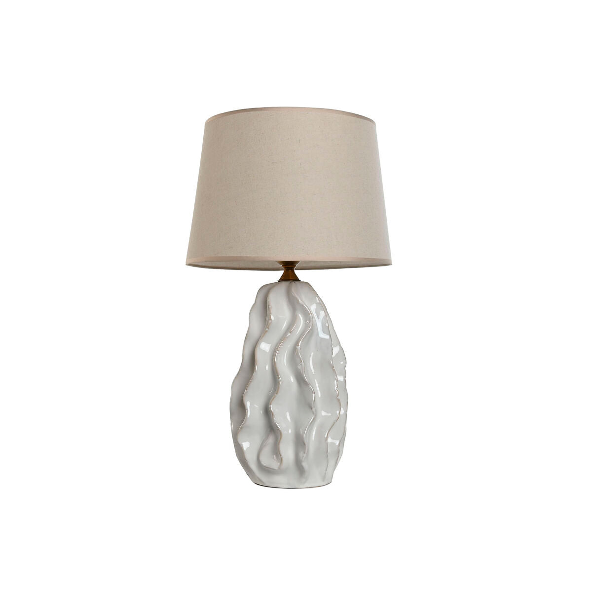 Bordslampa Home ESPRIT Vit Porslin 50 W 220 V 36 x 36 x 62 cm finns hos Nordekko