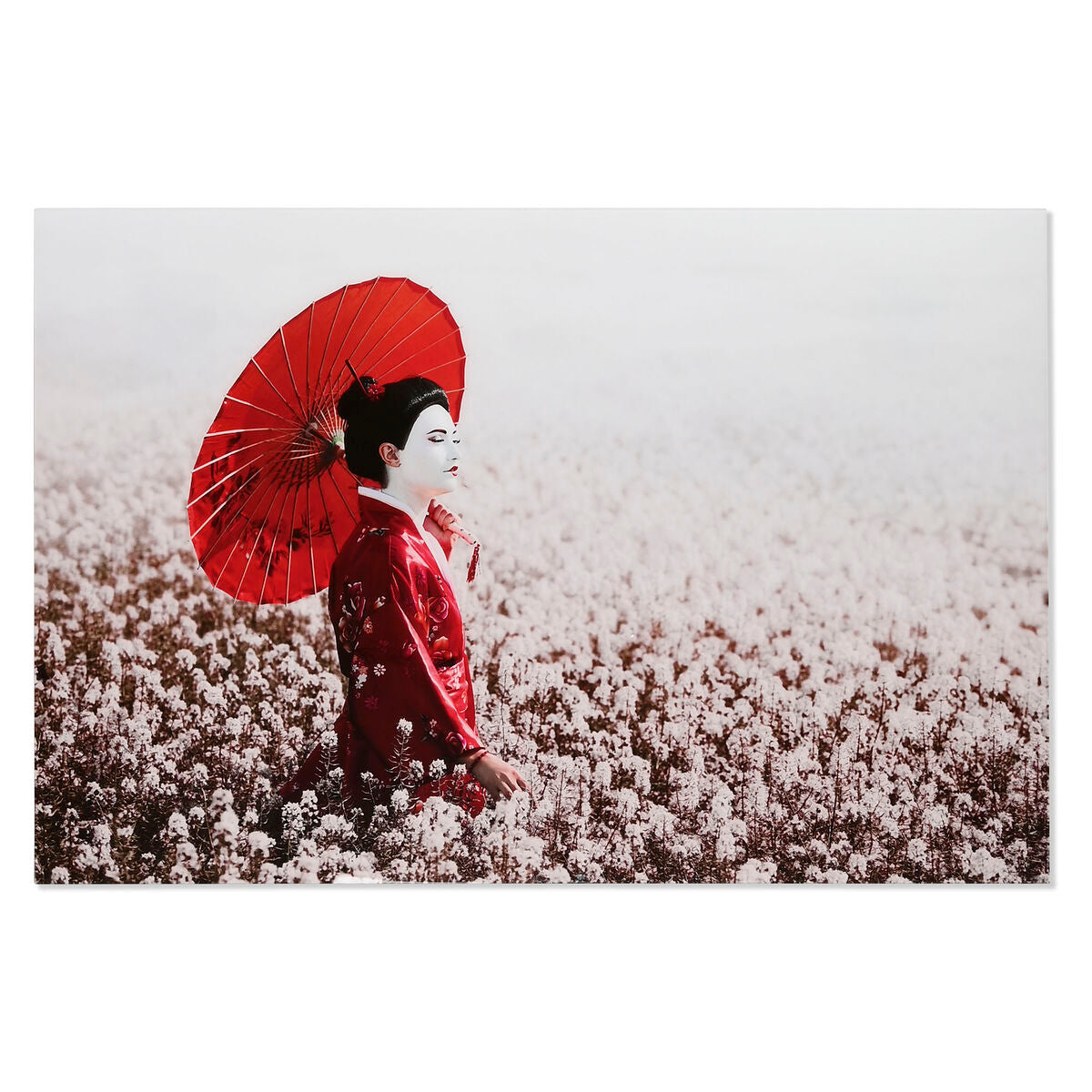 Tavla Home ESPRIT Utskriven Geisha 150 x 0,04 x 100 cm finns hos Nordekko