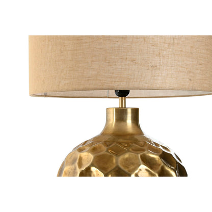 Bordslampa Home ESPRIT Gyllene Aluminium 50 W 220 V 42 x 42 x 66 cm finns hos Nordekko