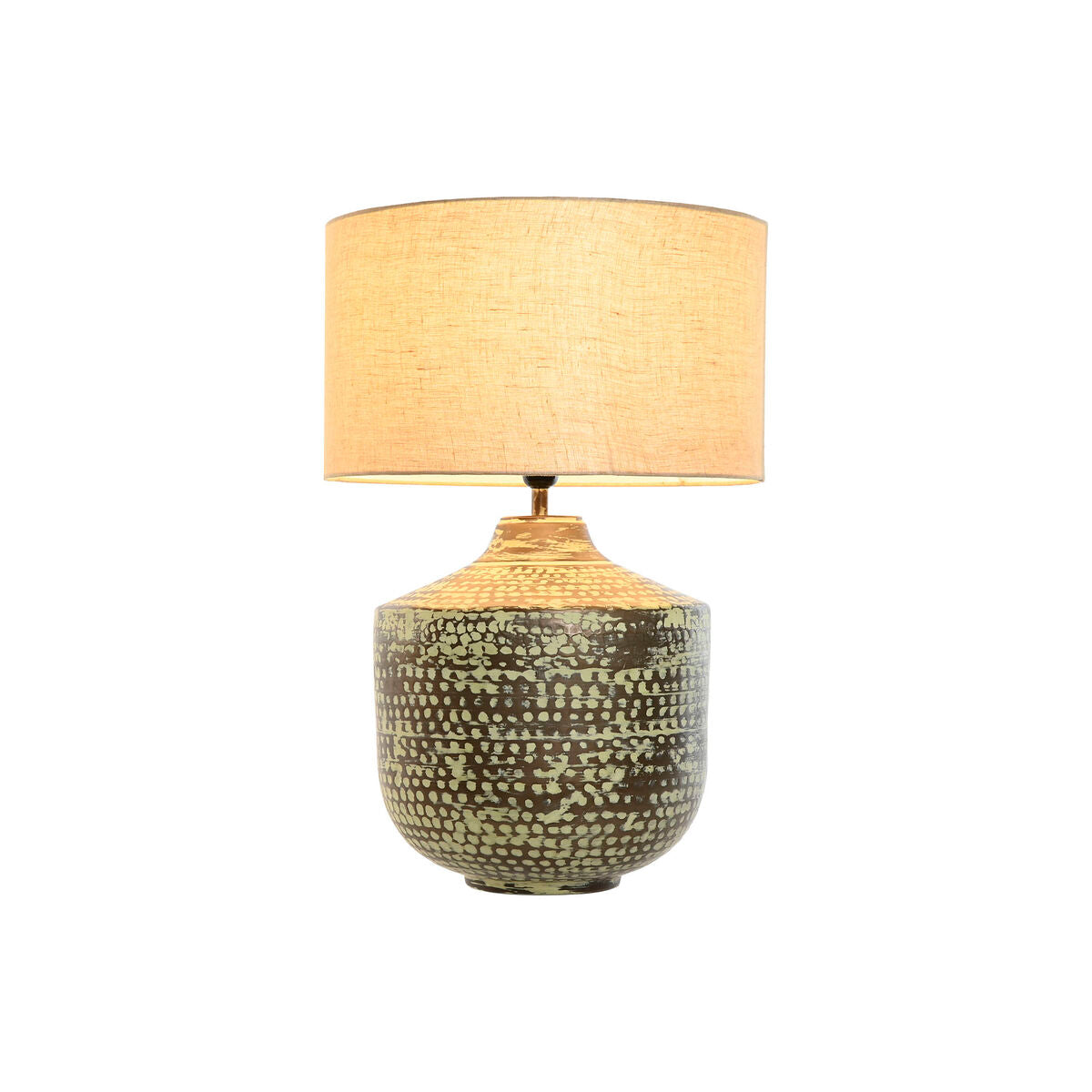 Bordslampa Home ESPRIT Beige Koppar Aluminium 50 W 220 V 42 x 42 x 63 cm finns hos Nordekko