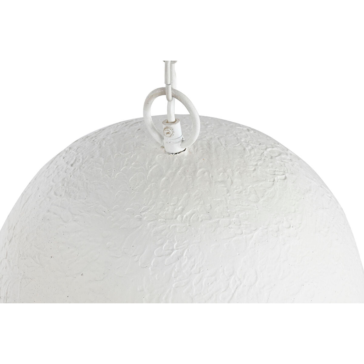 Taklampa Home ESPRIT Vit Gyllene Metall Järn 50 W 58 x 58 x 85 cm finns hos Nordekko