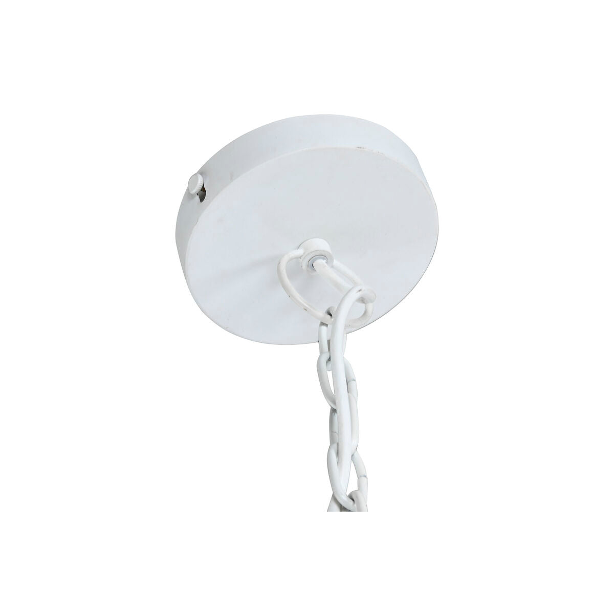 Taklampa Home ESPRIT Vit Gyllene Metall Järn 50 W 58 x 58 x 85 cm finns hos Nordekko