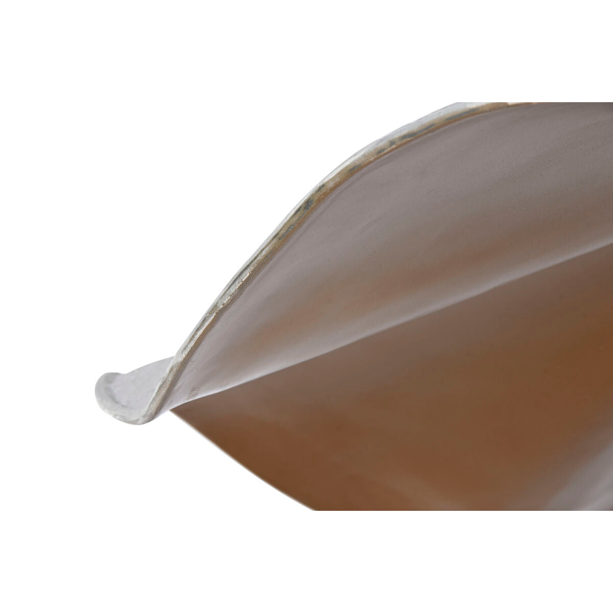 Taklampa Home ESPRIT Vit Gyllene Metall Järn 50 W 77 x 77 x 16 cm finns hos Nordekko