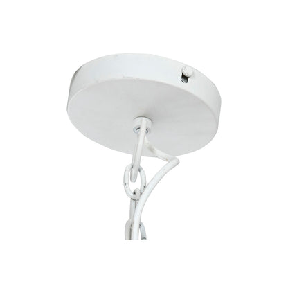 Taklampa Home ESPRIT Vit Trä Metall Järn 50 W 51 x 60 x 69 cm finns hos Nordekko