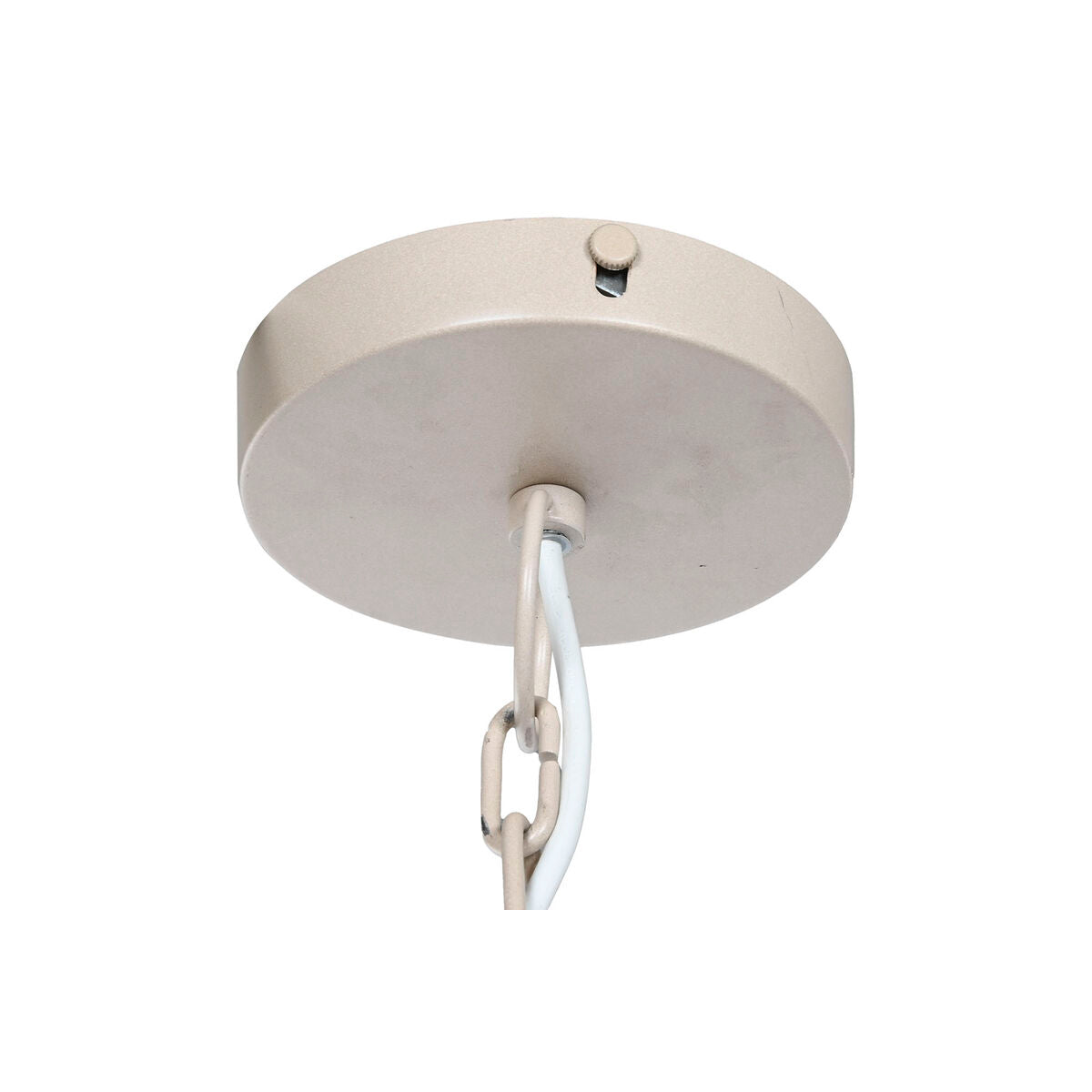 Taklampa Home ESPRIT Naturell Trä Järn 50 W 50 x 50 x 78 cm finns hos Nordekko
