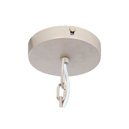 Taklampa Home ESPRIT Naturell Trä Järn 50 W 50 x 50 x 78 cm finns hos Nordekko