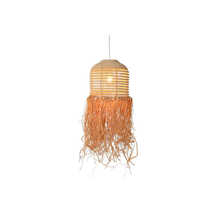Taklampa Home ESPRIT Naturell 50 W 30 x 30 x 65 cm finns hos Nordekko