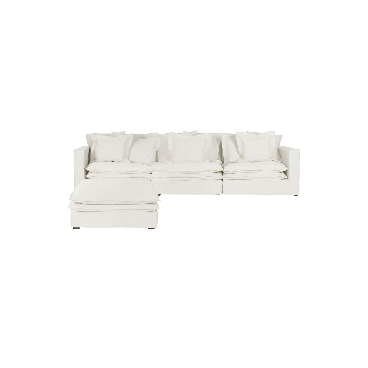 Sofamodul Home ESPRIT Beige 110 X 110 X 48 CM finns hos Nordekko