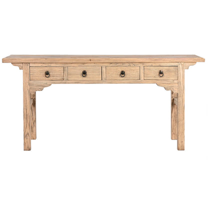 Konsol Home ESPRIT Gul Almträ 177 x 38 x 85 cm finns hos Nordekko