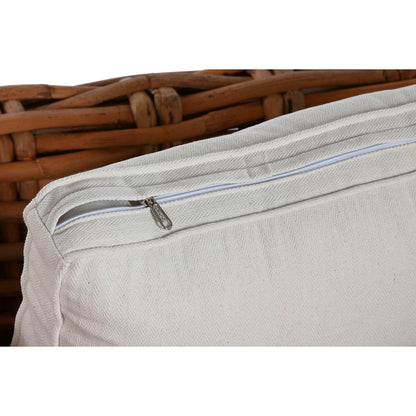 Soffa Home ESPRIT Beige Naturell 220 X 98 X 64 CM (4 Delar) finns hos Nordekko