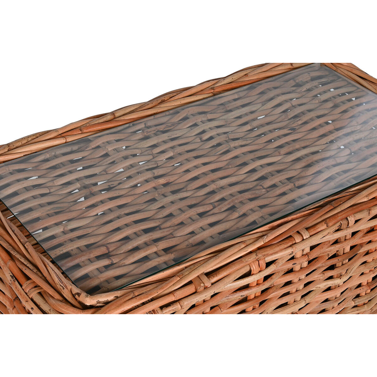 Soffa Home ESPRIT Beige Naturell 220 X 98 X 64 CM (4 Delar) finns hos Nordekko