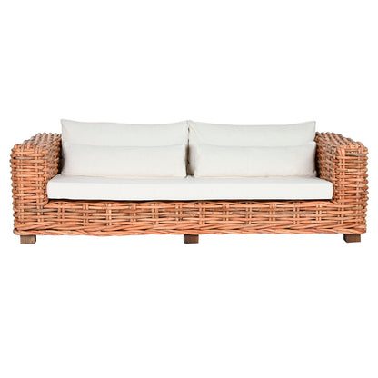 Soffa Home ESPRIT Beige Naturell 220 X 98 X 64 CM (4 Delar) finns hos Nordekko