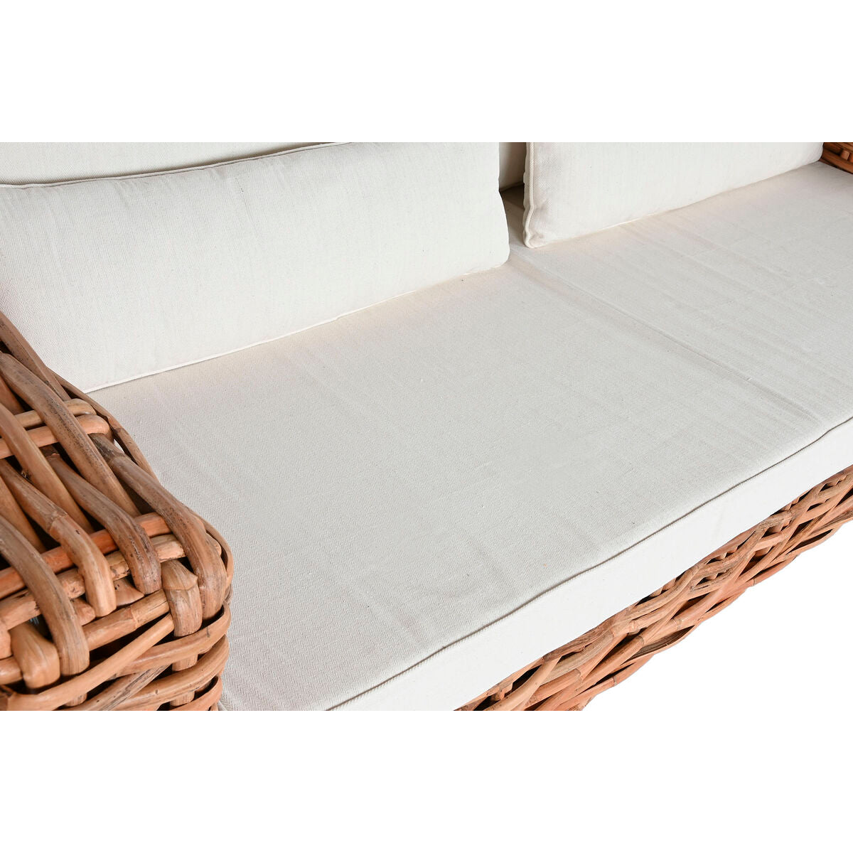 Soffa Home ESPRIT Beige Naturell 220 X 98 X 64 CM (4 Delar) finns hos Nordekko