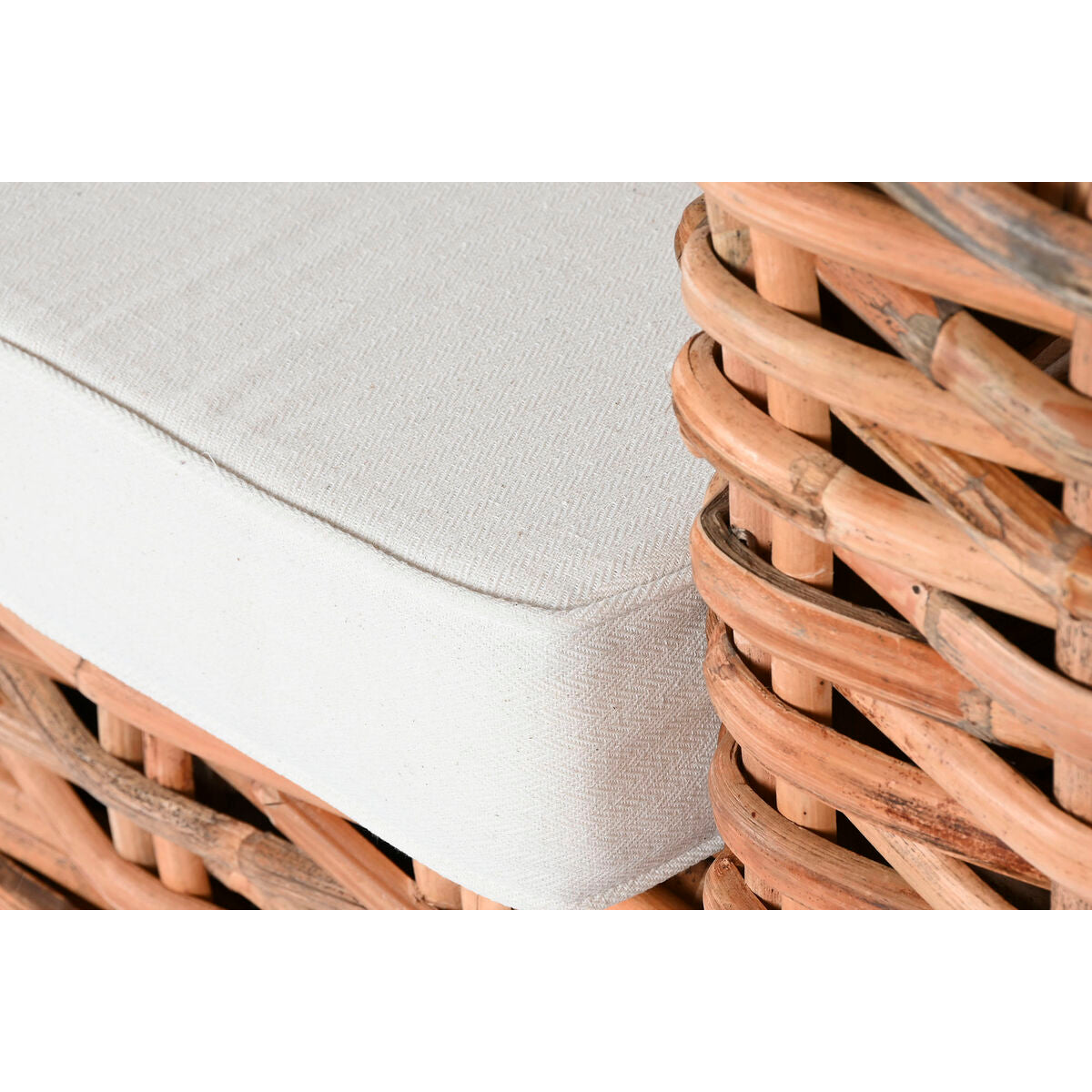 Soffa Home ESPRIT Beige Naturell 220 X 98 X 64 CM (4 Delar) finns hos Nordekko