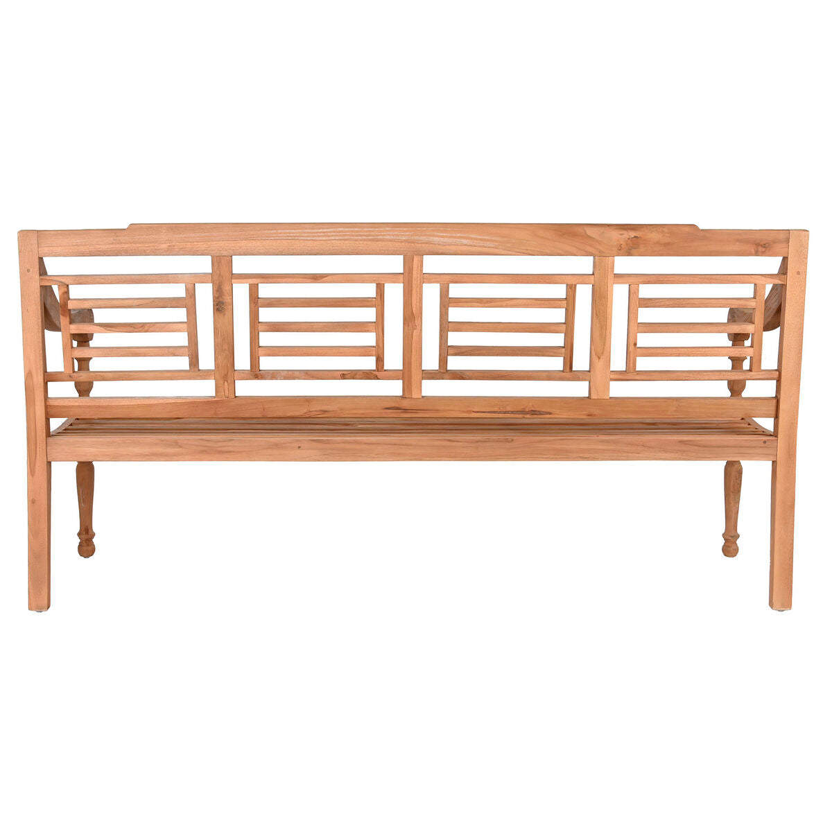 Bänk Home ESPRIT Naturell Teak Gravyr 200 x 65 x 101 cm finns hos Nordekko