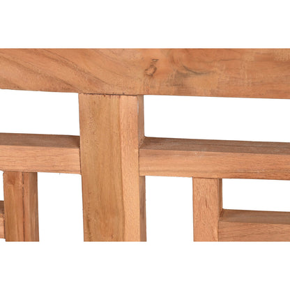 Bänk Home ESPRIT Naturell Teak Gravyr 200 x 65 x 101 cm finns hos Nordekko