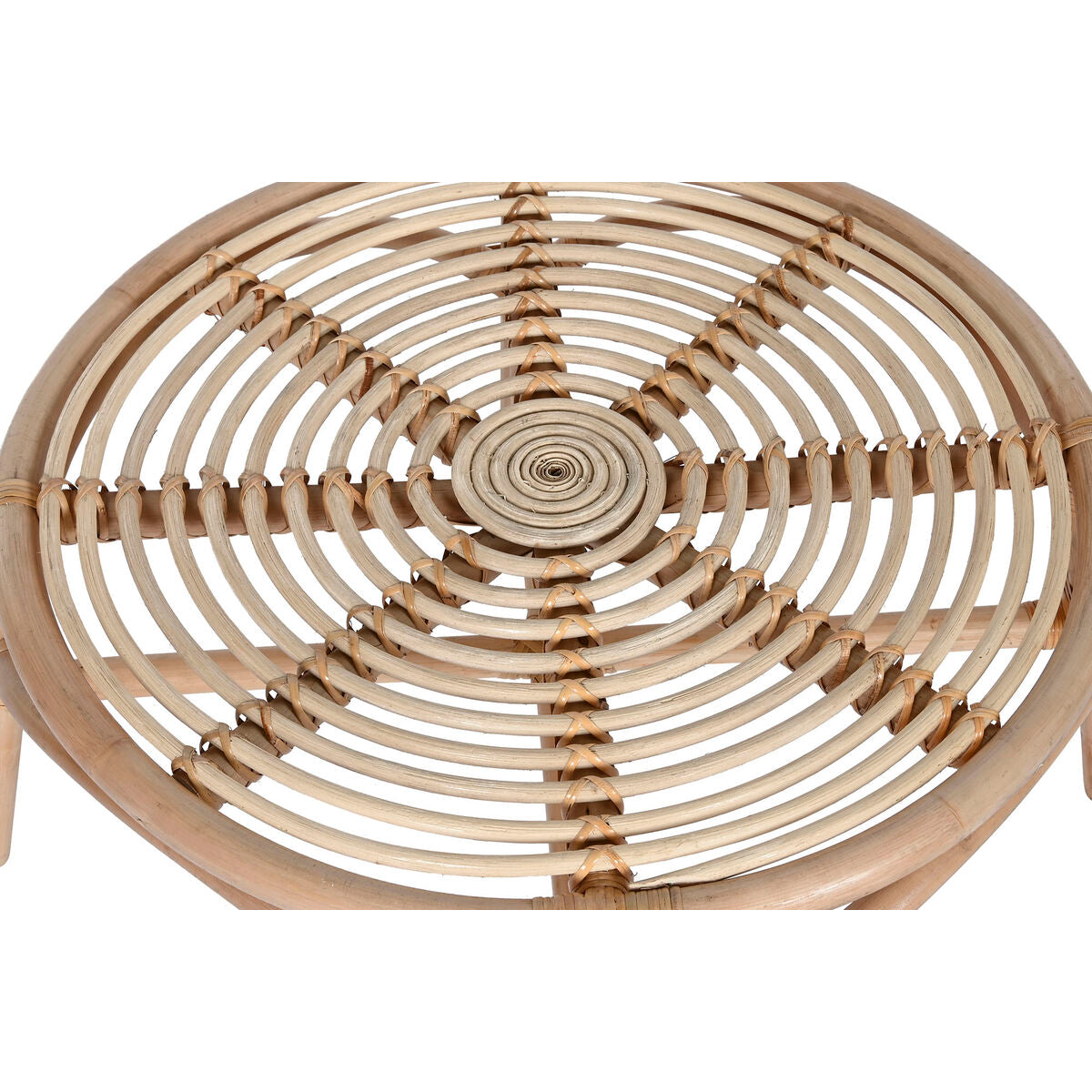 Sidobord Home ESPRIT Naturell 65 x 65 x 36 cm finns hos Nordekko