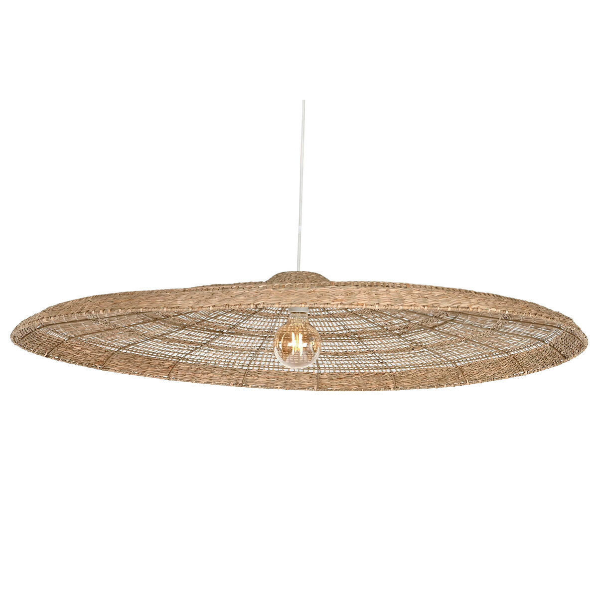 Taklampa Home ESPRIT Ljusbrun 110 x 110 x 15 cm finns hos Nordekko