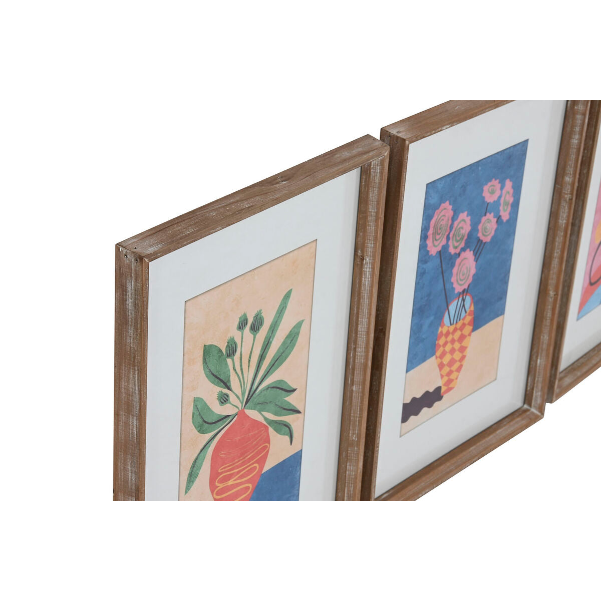 Tavla Home ESPRIT Glas Gran 30 x 2,5 x 40 cm finns hos Nordekko