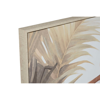 Tavla Home ESPRIT Grön Beige chica Urban 100 x 3,5 x 100 cm (2 antal) finns hos Nordekko
