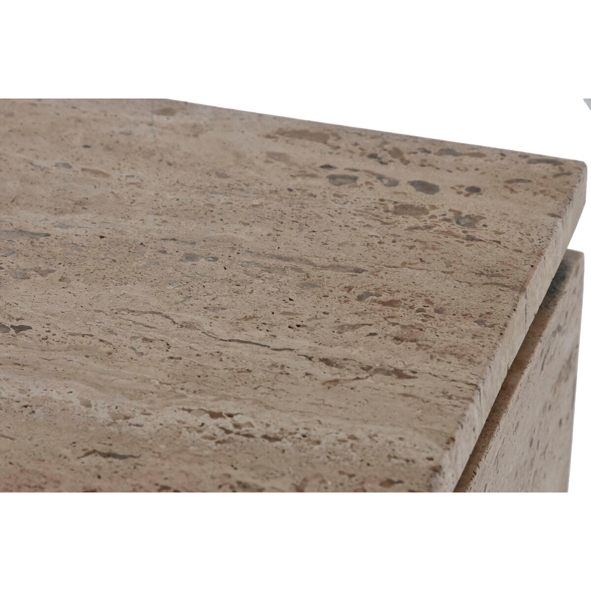 Skänk Home ESPRIT Naturell Trä Marmor 180 x 40 x 85 cm finns hos Nordekko