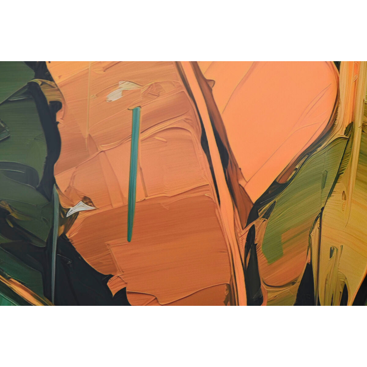Kanvas Home ESPRIT Grön Palmer Tropiskt 80 x 3,5 x 120 cm (2 antal) finns hos Nordekko