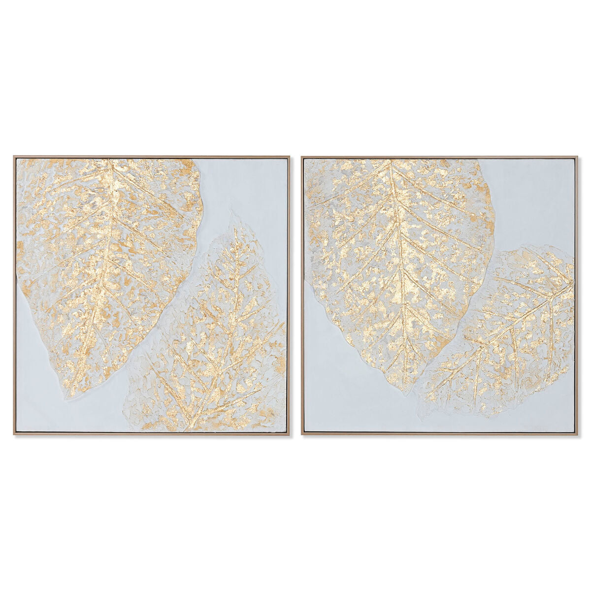 Kanvas Home ESPRIT Kanvas Trä MDF 82 x 4,5 x 82 cm finns hos Nordekko