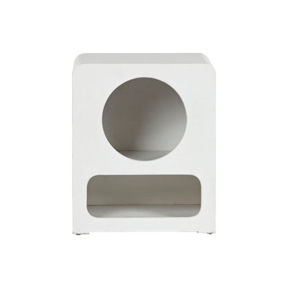 Nattduksbord Home ESPRIT Vit Trä MDF 40 x 30 x 48 cm finns hos Nordekko