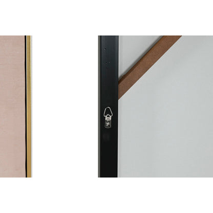 Kanvas Home ESPRIT Blå Rosa polystyren Kanvas Modern 82 x 3,5 x 122 cm (2 antal) finns hos Nordekko