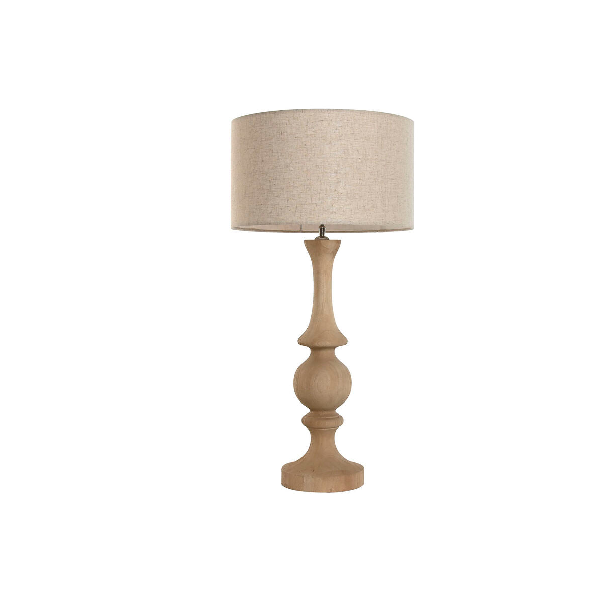 Bordslampa Home ESPRIT Naturell Mangoträ 50 W 220 V 40 x 40 x 78 cm finns hos Nordekko