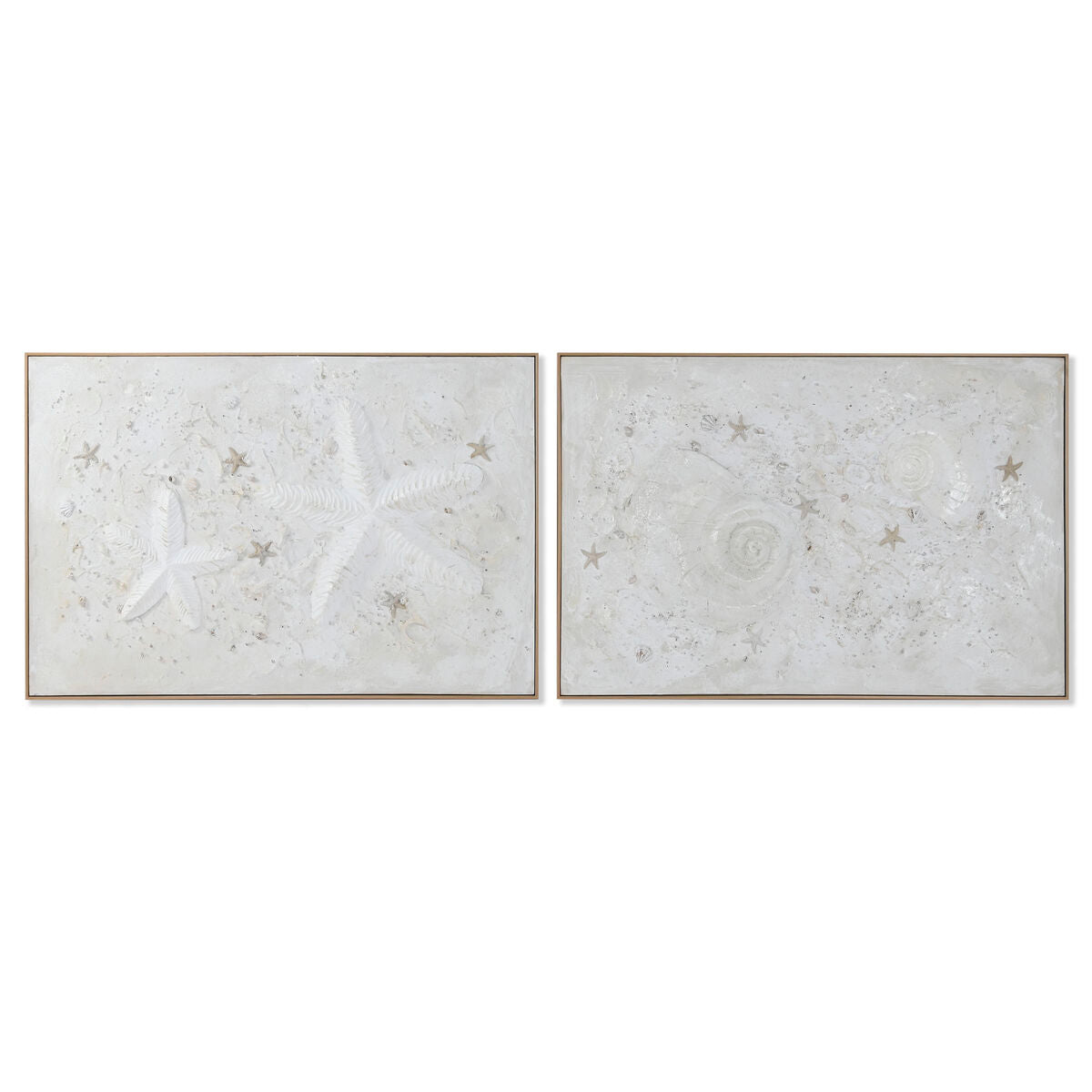 Kanvas Home ESPRIT Beige Medelhavs (2 antal) finns hos Nordekko